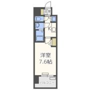 プレサンス松屋町駅前デュオの間取り画像