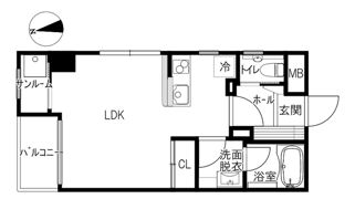 WARD VILLAGEの間取り画像