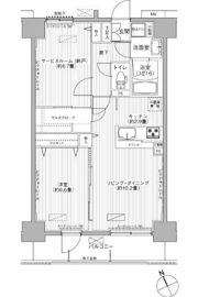 ウィステミラ西船橋の間取り画像