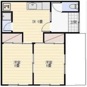 高丘西貸家南の間取り画像