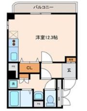 メイフェアハウス三田の間取り画像