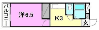 第5こうのマンションの間取り画像