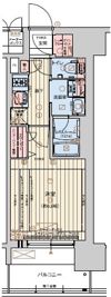 レオンヴァリエ長堀通の間取り画像
