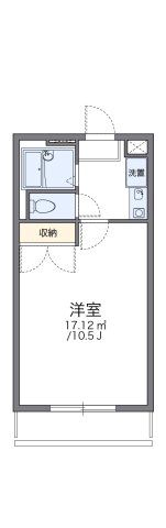 レオパレス小鳥の間取り画像