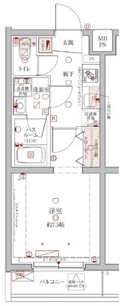 クレヴィスタ常盤台の間取り画像