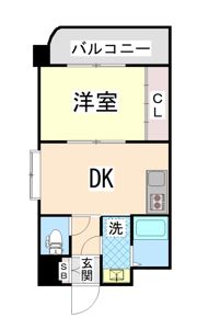 ウェルコート岡本の間取り画像