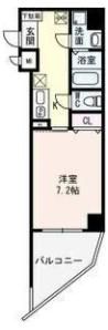 トゥールロワイエ北梅田の間取り画像