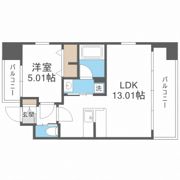 プレジオ難波EUROの間取り画像