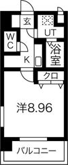 パークアベニューティリェツの間取り画像