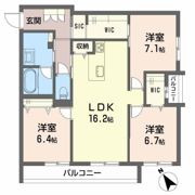 ShaMaison グランフィリアの間取り画像
