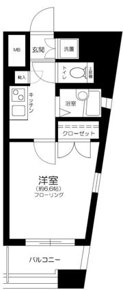 シンシア護国寺の間取り画像