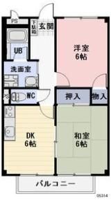 ハイランドⅠの間取り画像