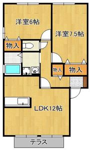 ロード＆スカイ風の間取り画像
