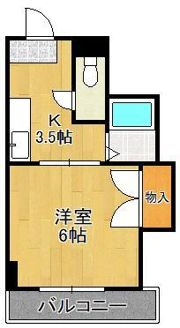 華山第一ビルの間取り画像