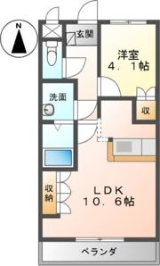ミューズガーデンの間取り画像