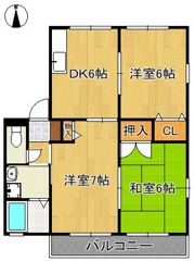 エスポワールの間取り画像