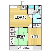 文香ハイツの間取り画像