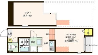 アクアエステラ新田の間取り画像