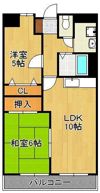 アネスト里中の間取り画像