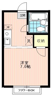 パークサイド駒場の間取り画像