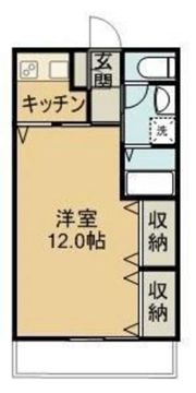 ピュア・レジデンスA＆Aの間取り画像