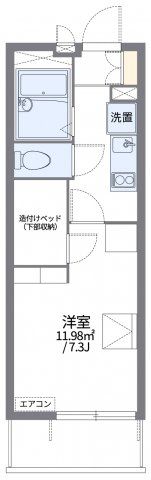 レオパレスアイ＆ロンの間取り画像