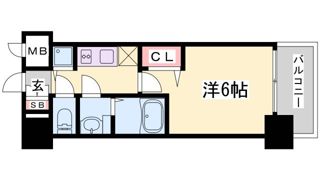 プレサンスKOBEティアラの間取り画像
