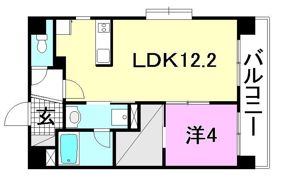 リヴェール居相の間取り画像