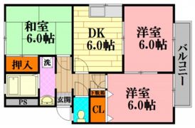 パストラルハイムB館の間取り画像