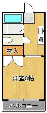 コテージ木町の間取り画像