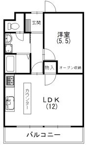 moka nest IKENOUCHIの間取り画像