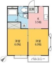 パークヒルAの間取り画像