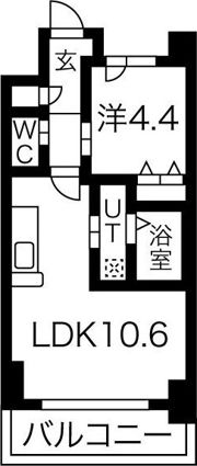 スプランディッド新大阪キャトルの間取り画像