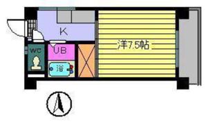 アーバンハイツ今市の間取り画像