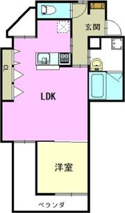 シャンポール古出来の間取り画像