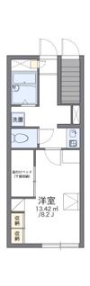 レオパレスKAWAKUBOの間取り画像
