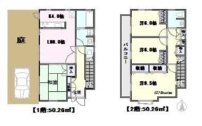 KH邸の間取り画像