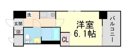 アクロス神戸住吉ステーションフロントの間取り画像