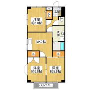 第5サンコーポの間取り画像