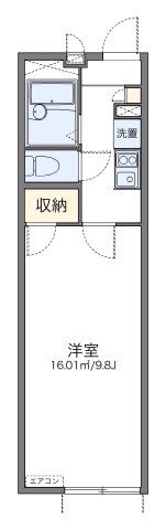 レオパレスメイデンの間取り画像