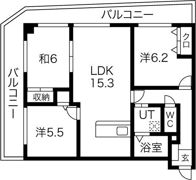 ライフ第5マンション大平台の間取り画像