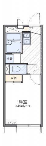 レオパレスフォレストの間取り画像