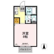 レジデンス高柳 B棟の間取り画像