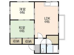 ハイカムール入川の間取り画像