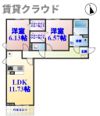 ロイヤルガーデンXIの間取り画像
