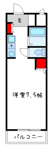 東光荘の間取り画像