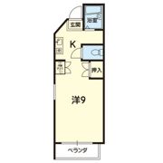 アレグリア黒髪の間取り画像