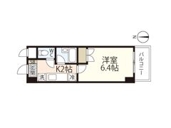 サンパレス横川の間取り画像
