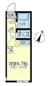 ユナイト三ッ沢マイルストーンの間取り画像