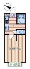 ウィンディ西川口の間取り画像